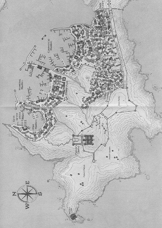 City Map of Dol Amroth.